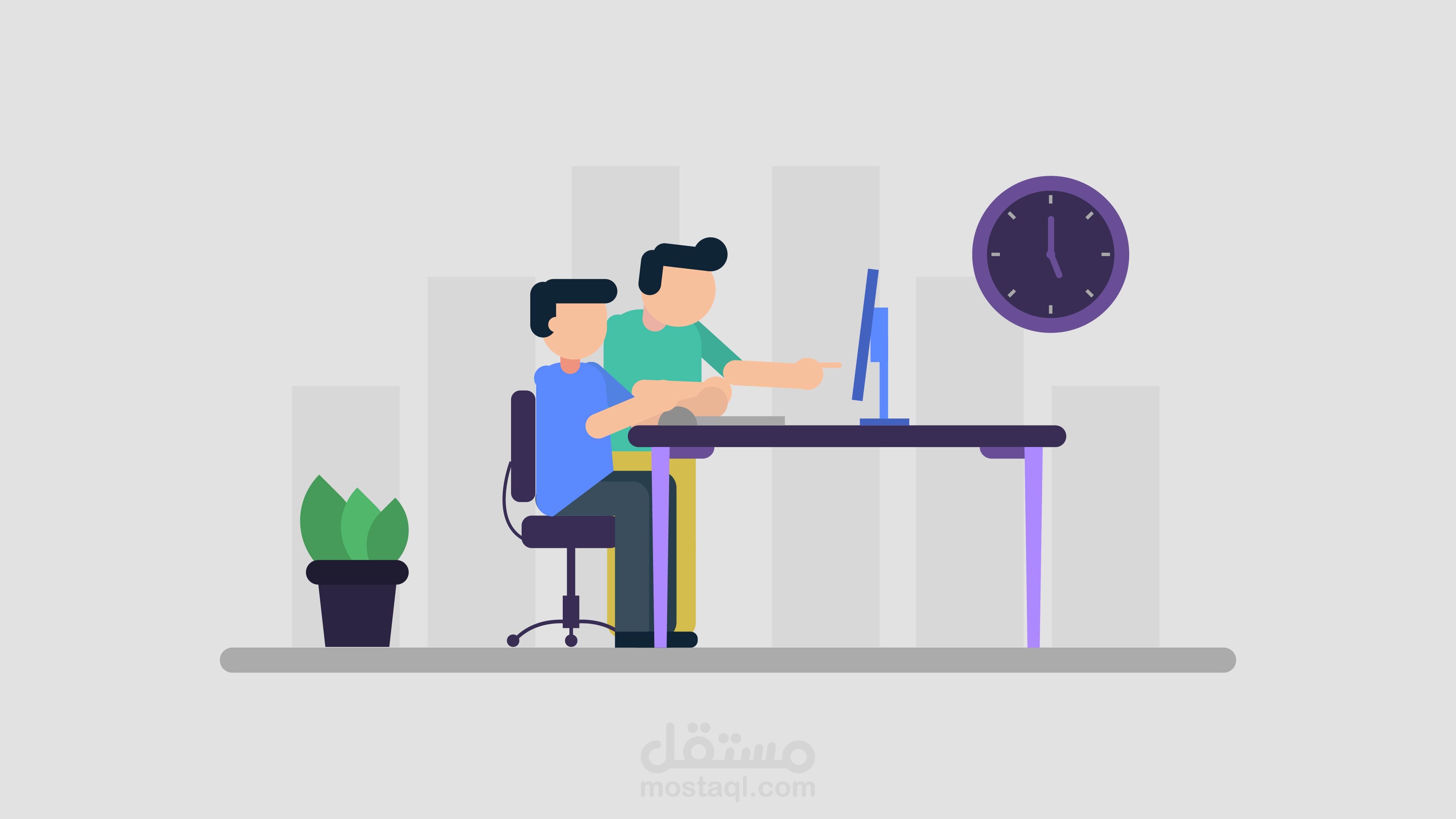 موشن جرافيك التسويق الكتروني