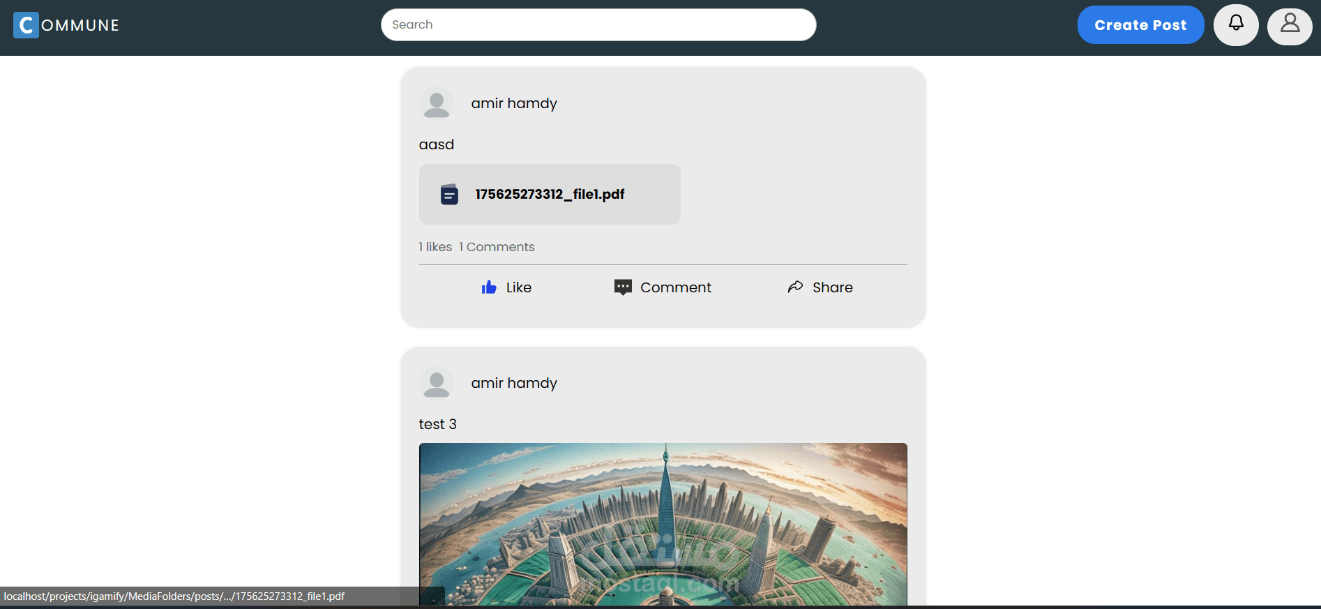 Social Media Platform