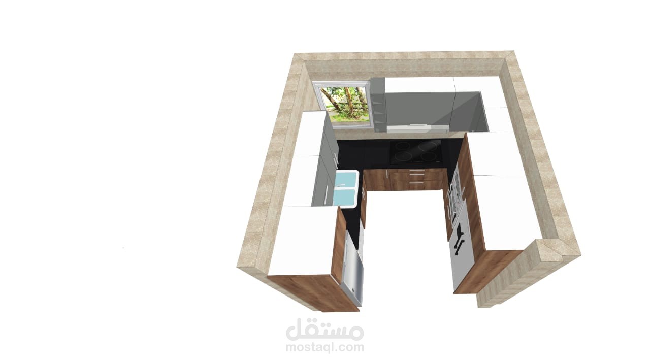 اقوم بتنفيذ تصميمات للمطابخ بجميع انواعها و افكار عصريه