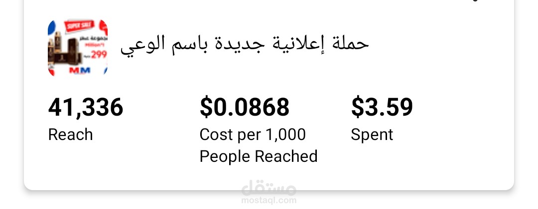 حملة اعلانيه بهدف الوعي لمنتجات عطور