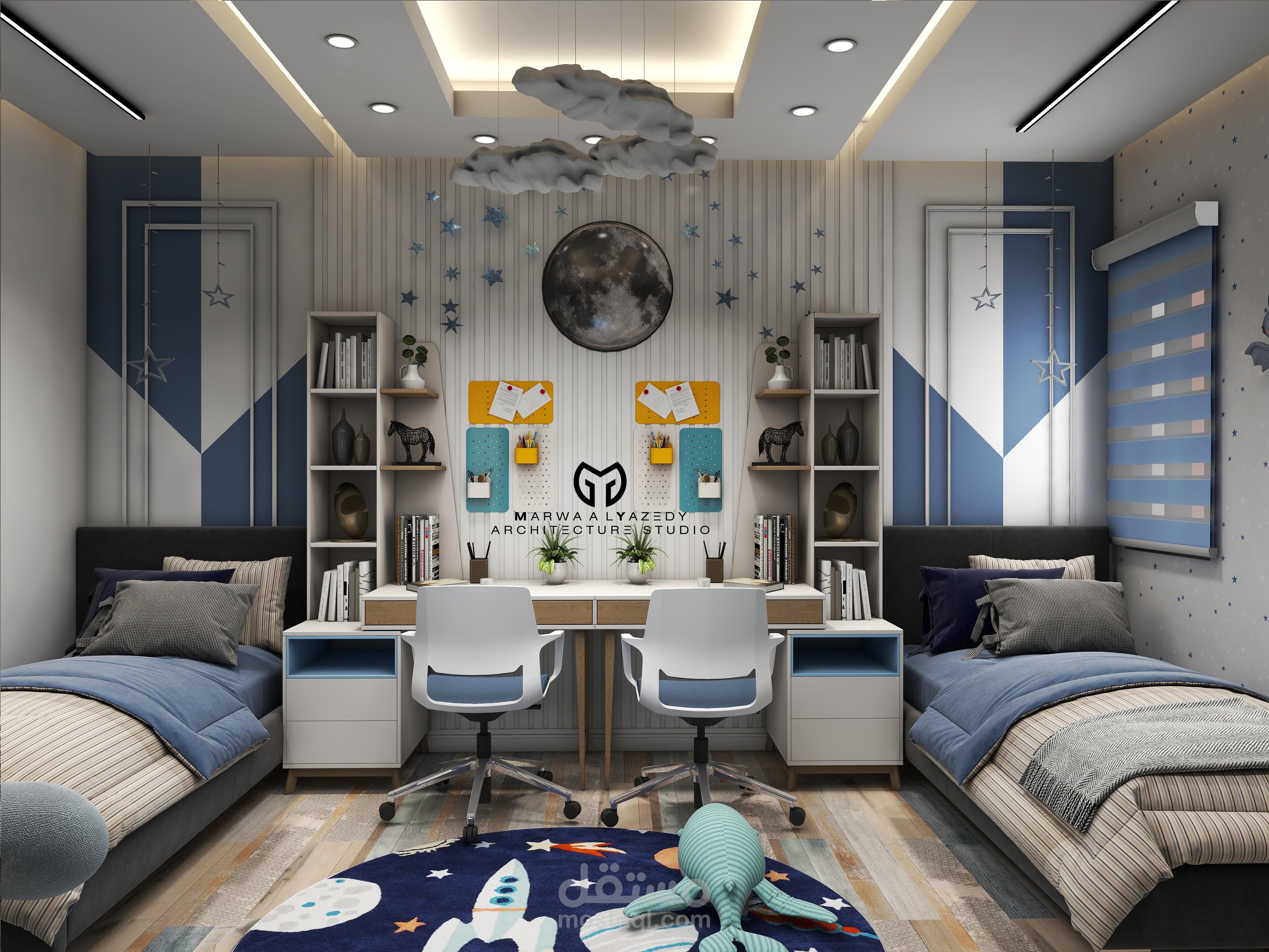 ٣ مقترحات لغرفة نوم أولاد