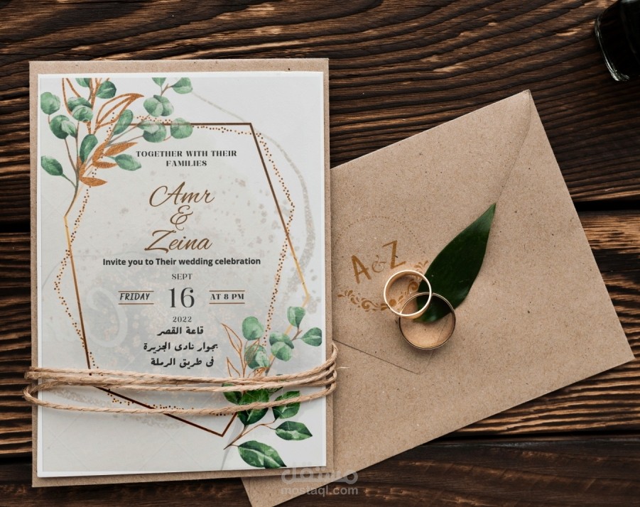 Wedding invitation