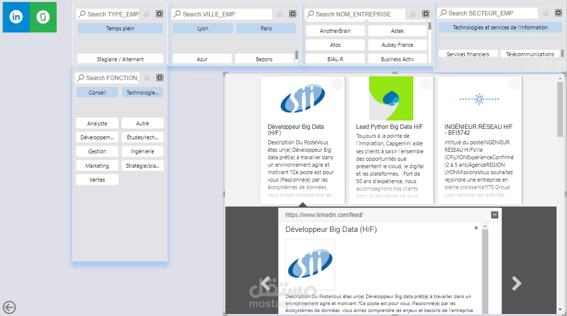 استخراج وتحليل فرص العمل: تحليل بيانات الوظائف باستخدام LinkedIn وGlassdoor