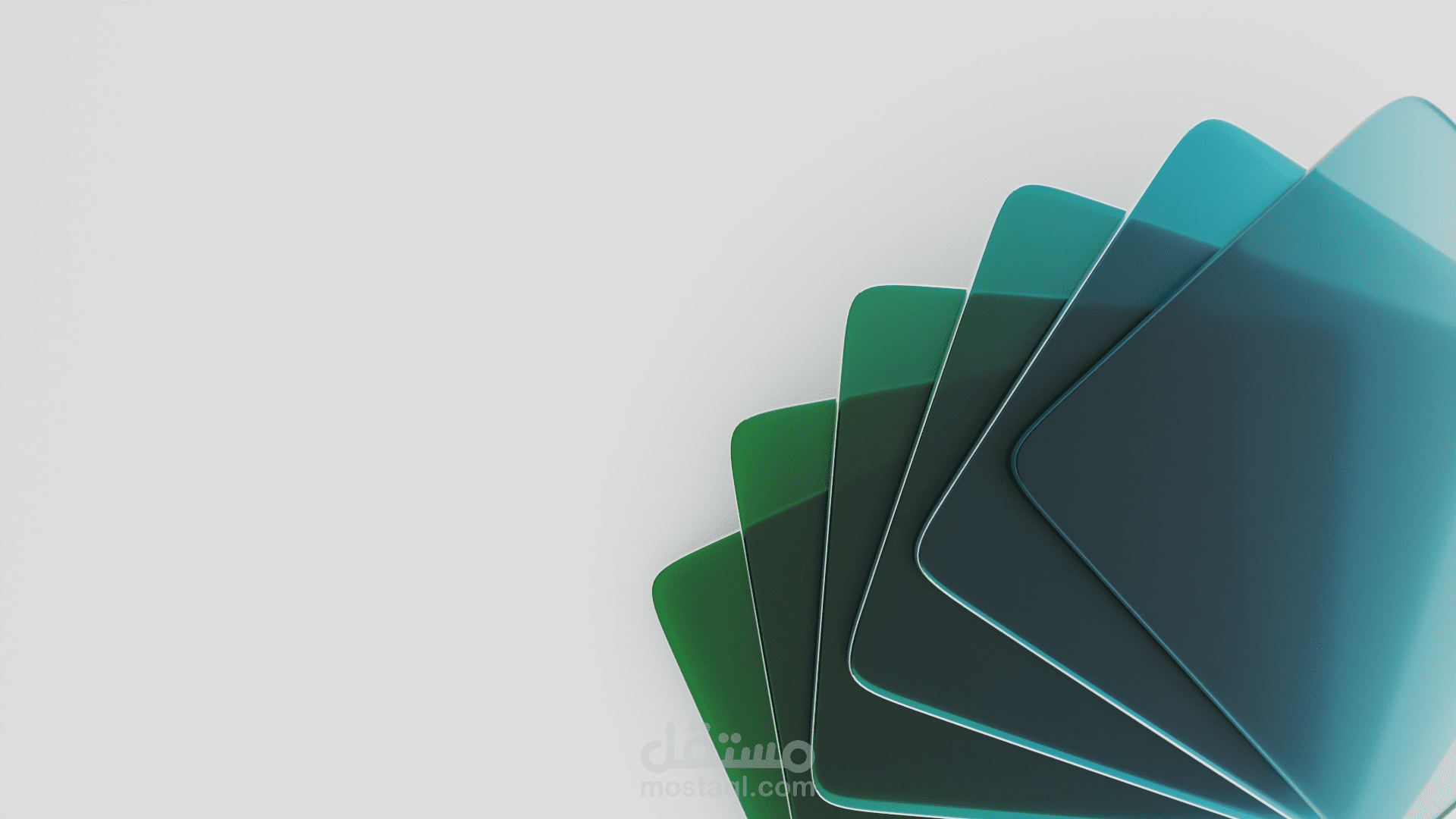 Abstract 3D decorations