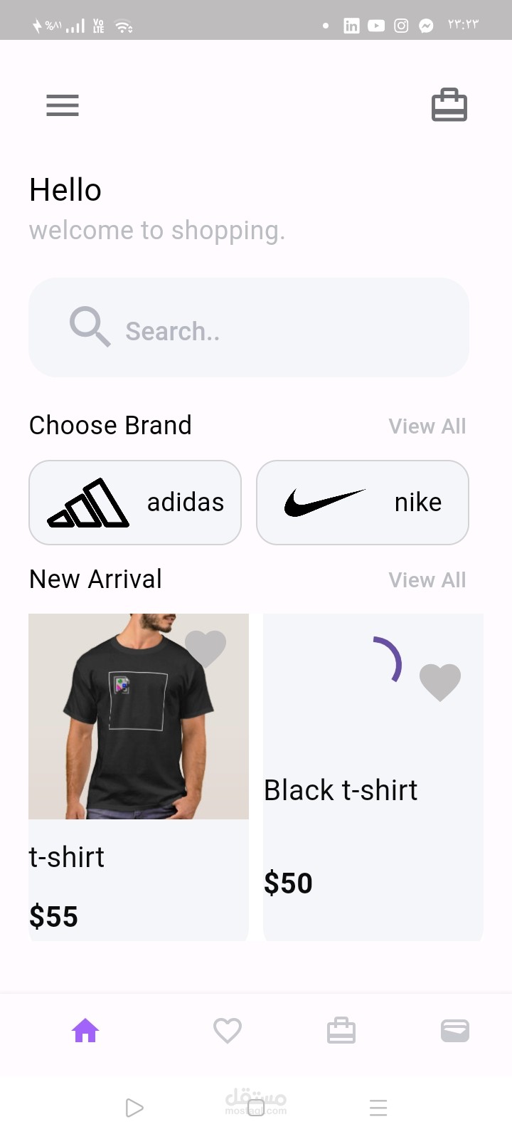Ecommerce Shopping Application