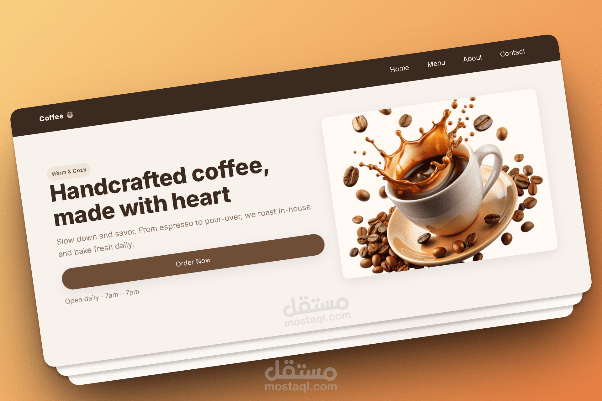 تحويل تصميم Figma/XD إلى موقع ويب جاهز للاستخدام.