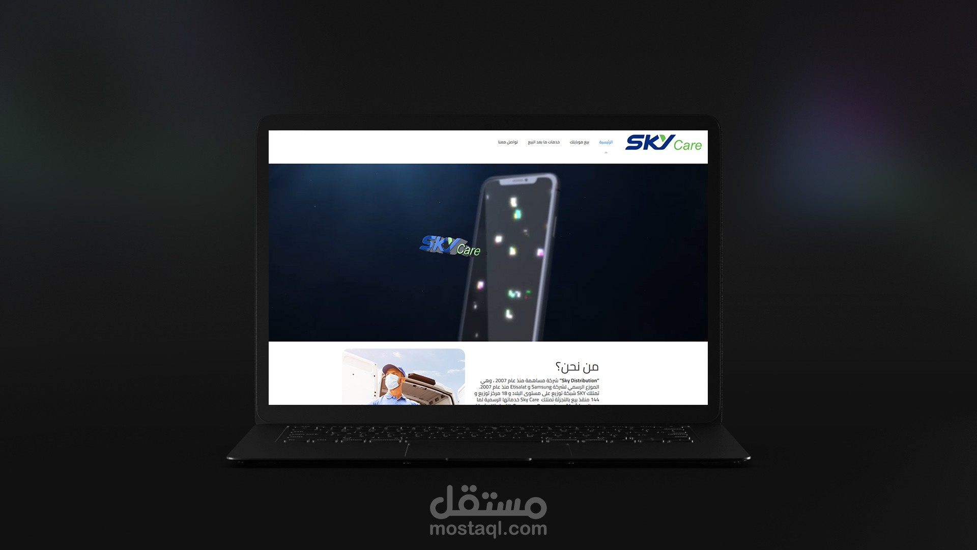 SkyCare WordPress Website