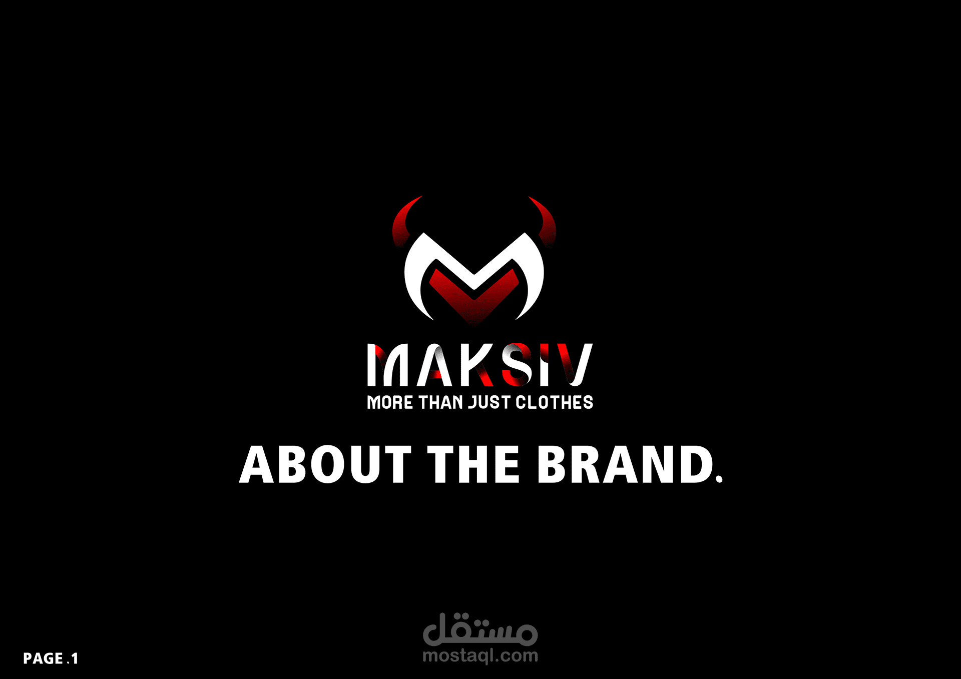 Maksiv Brand Book