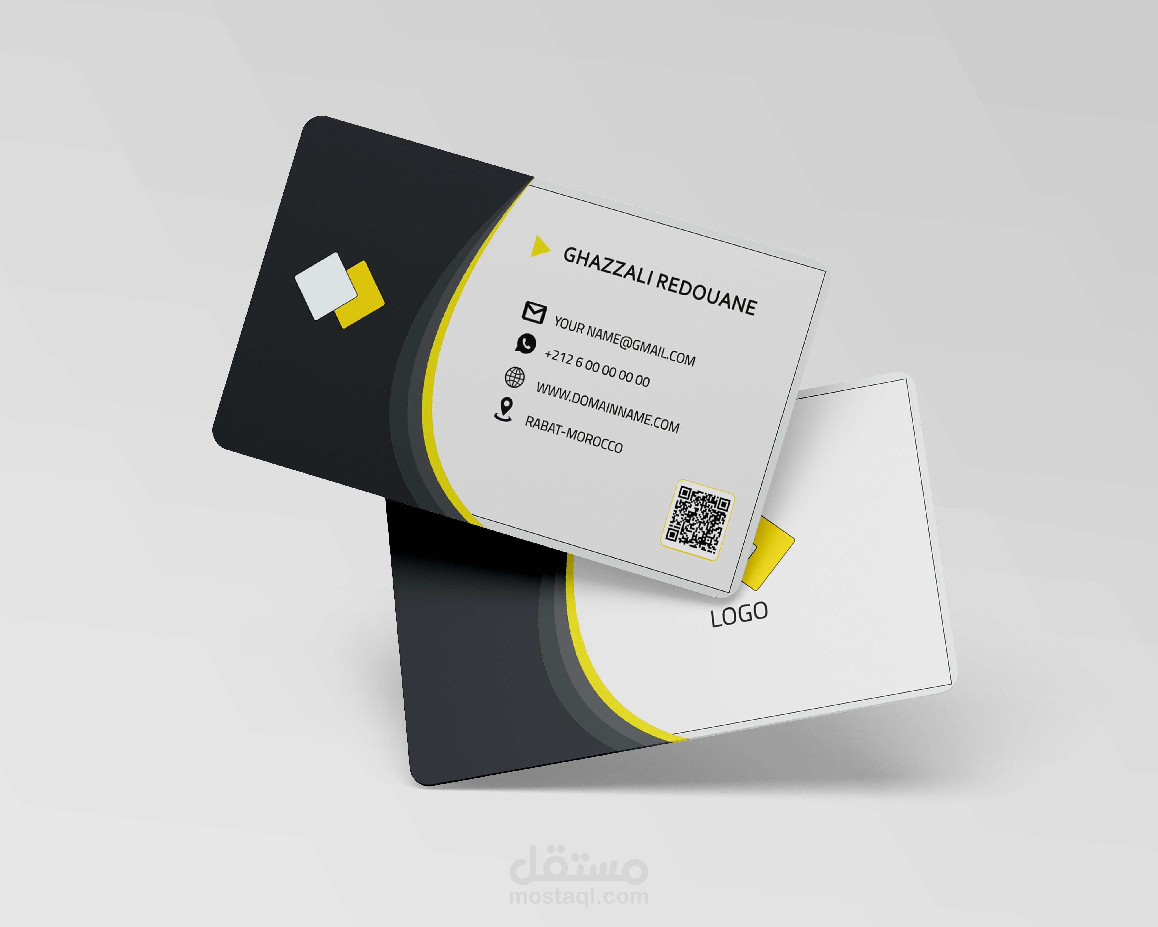 بطاقة عمل احترافية