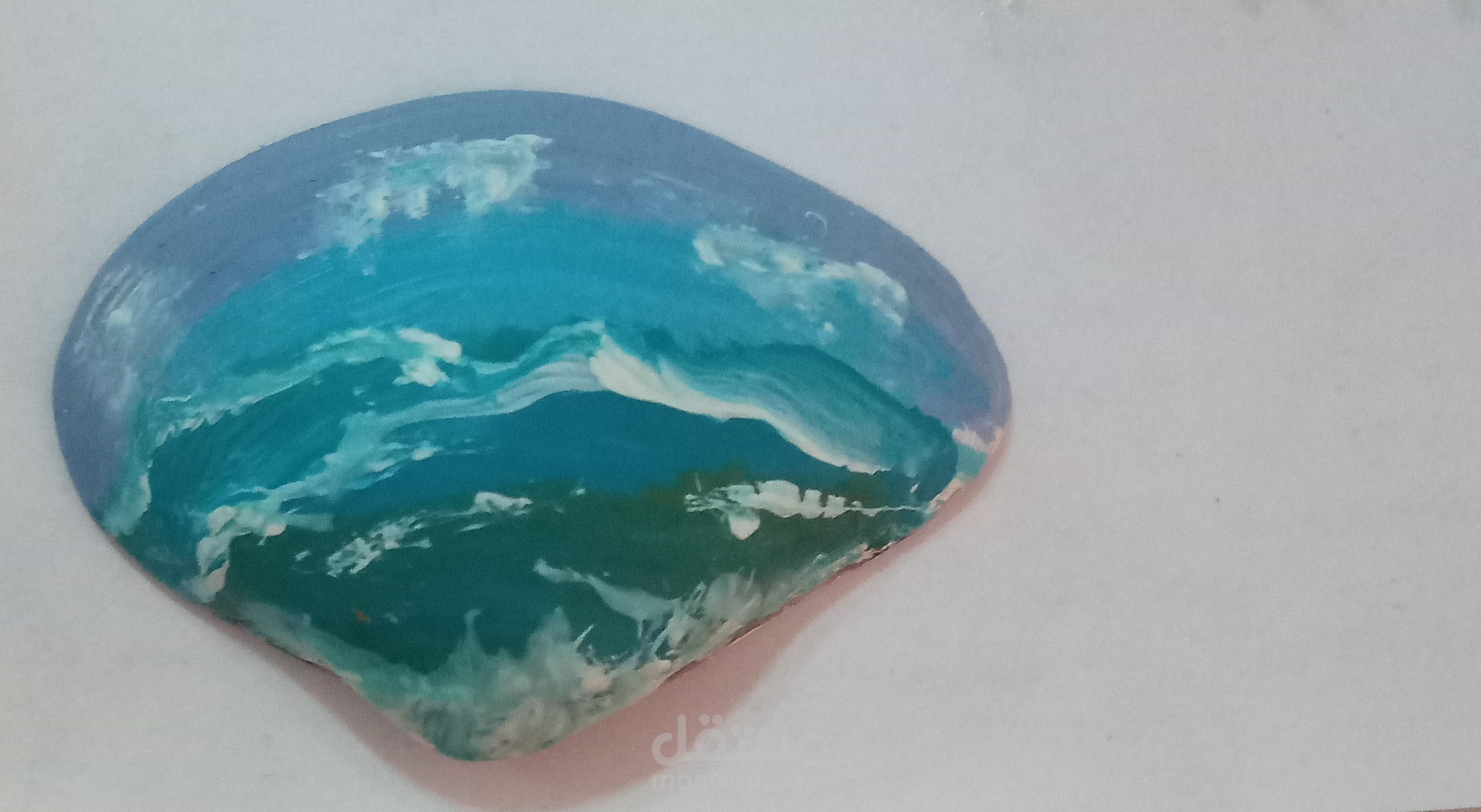 رسم على الصدف