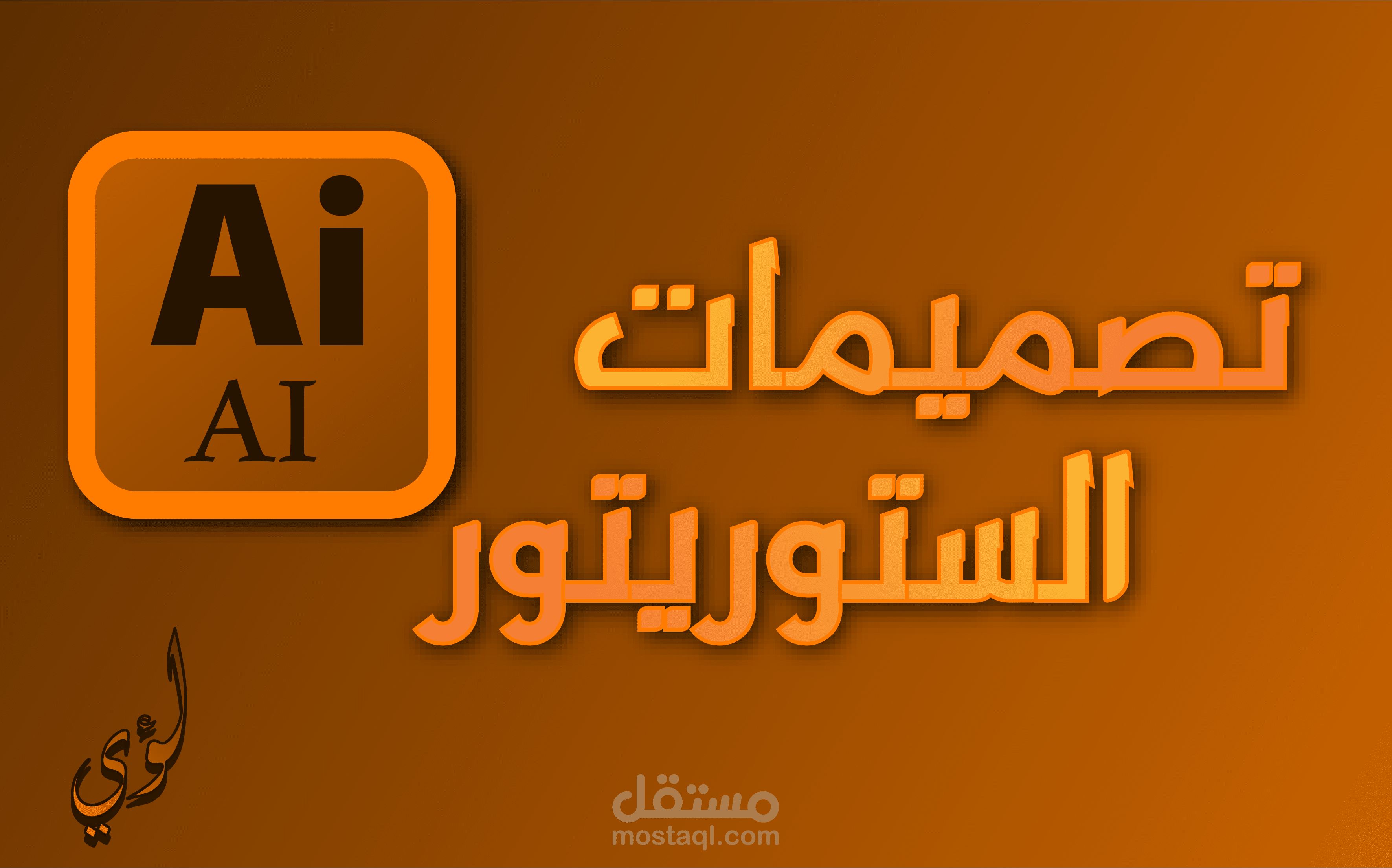 تصميمات الستوريتور (illustrator)