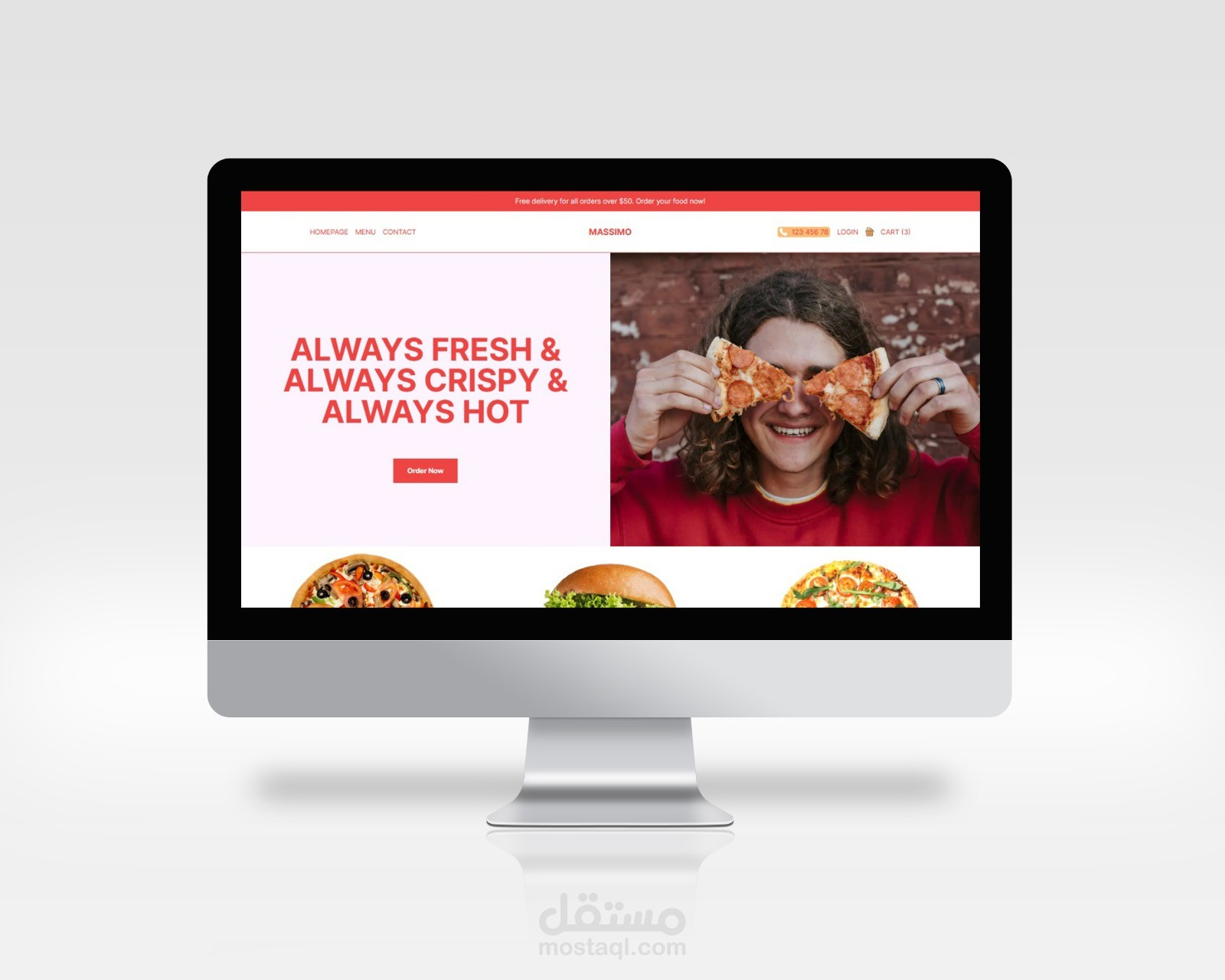 توصيل الطلبات لمطعم Restaurant Food Delivery