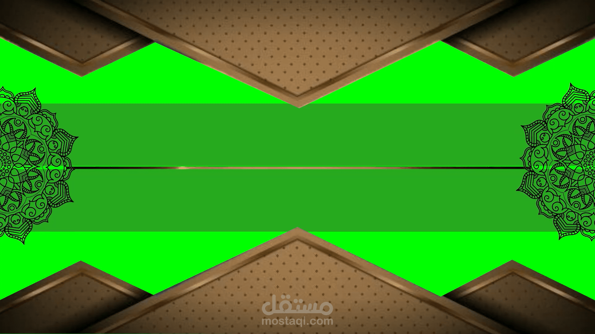 تصميم قالب إسلامى للمونتاج