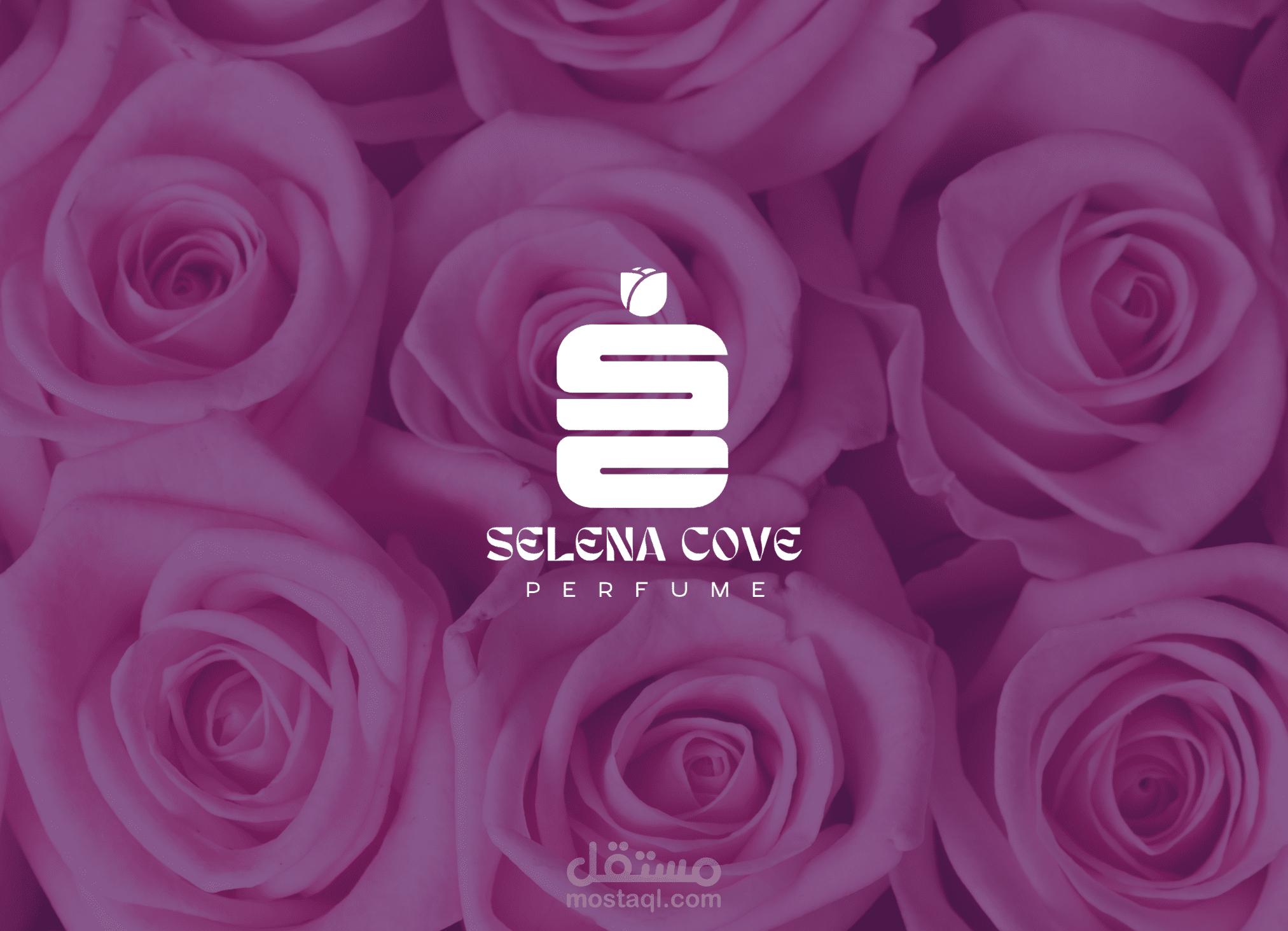 هوية بصرية لبراند عطور