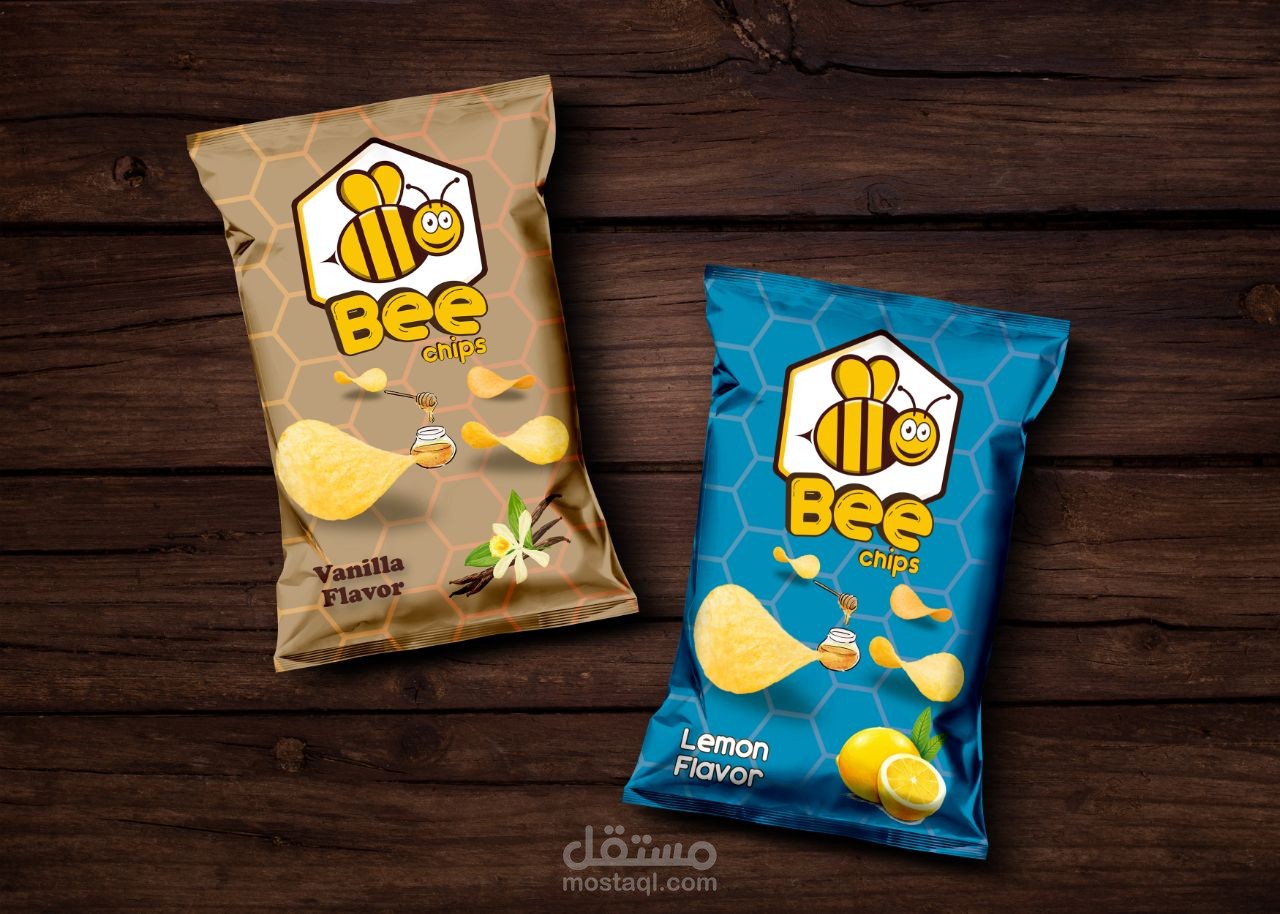 Bee chips Branding