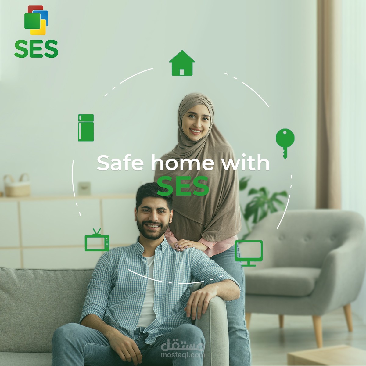 SES Social Media design