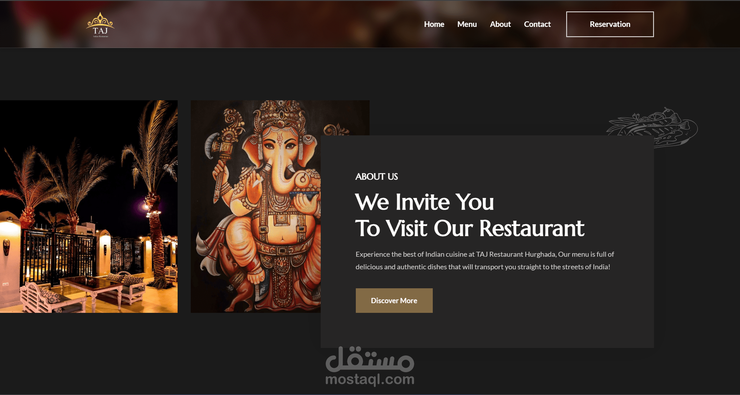 Thai-restaurant Website