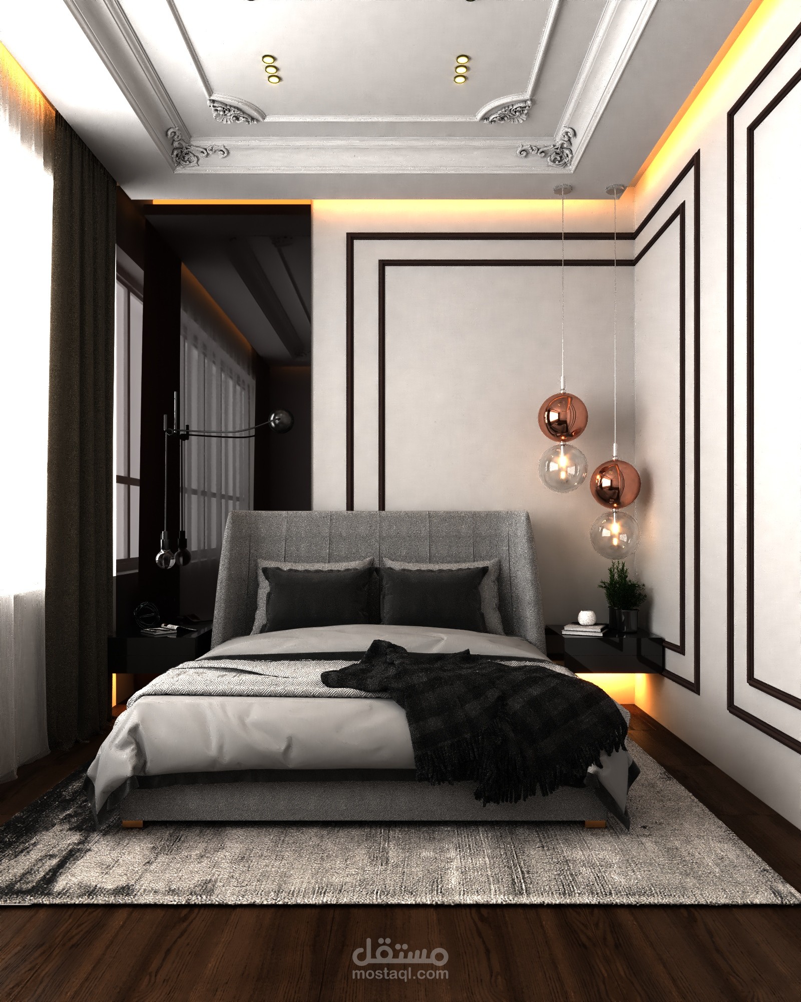 تصميم غرف نوم