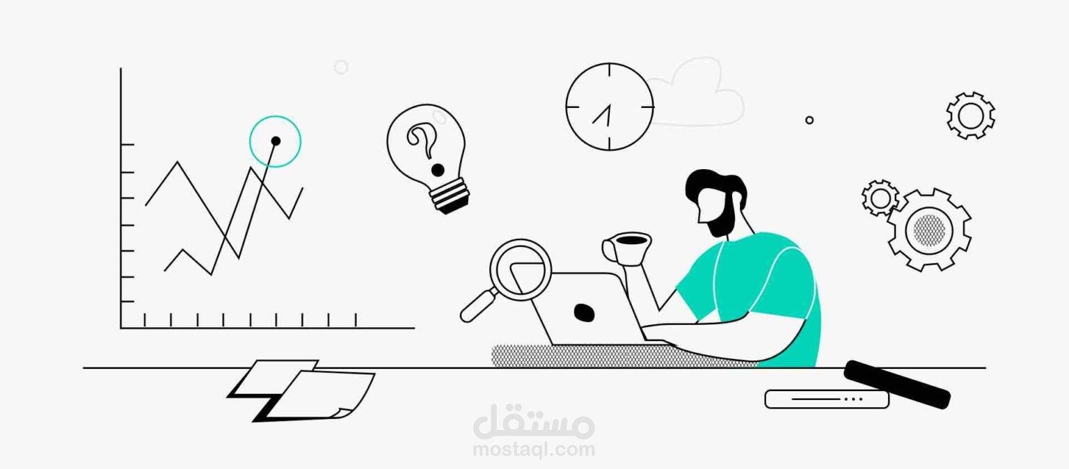كتابة محتوي موقع شركة سكاي تكنولوجي