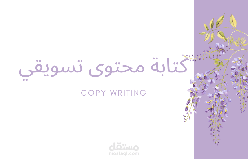 كتابة محتوى تسويقي إبداعي  copywriting ( خطط شهرية للسوشال ميديا )