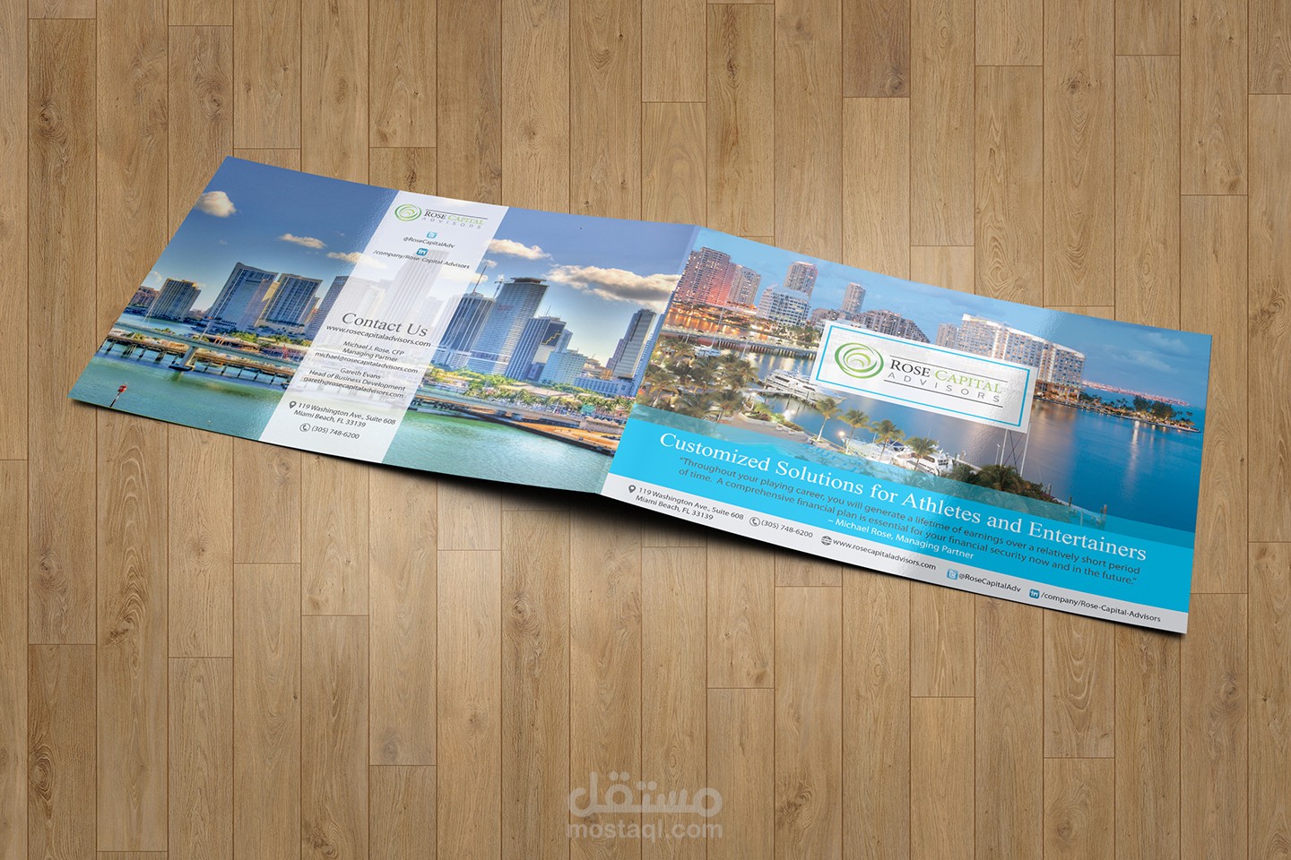 Brochure Design Mock-up