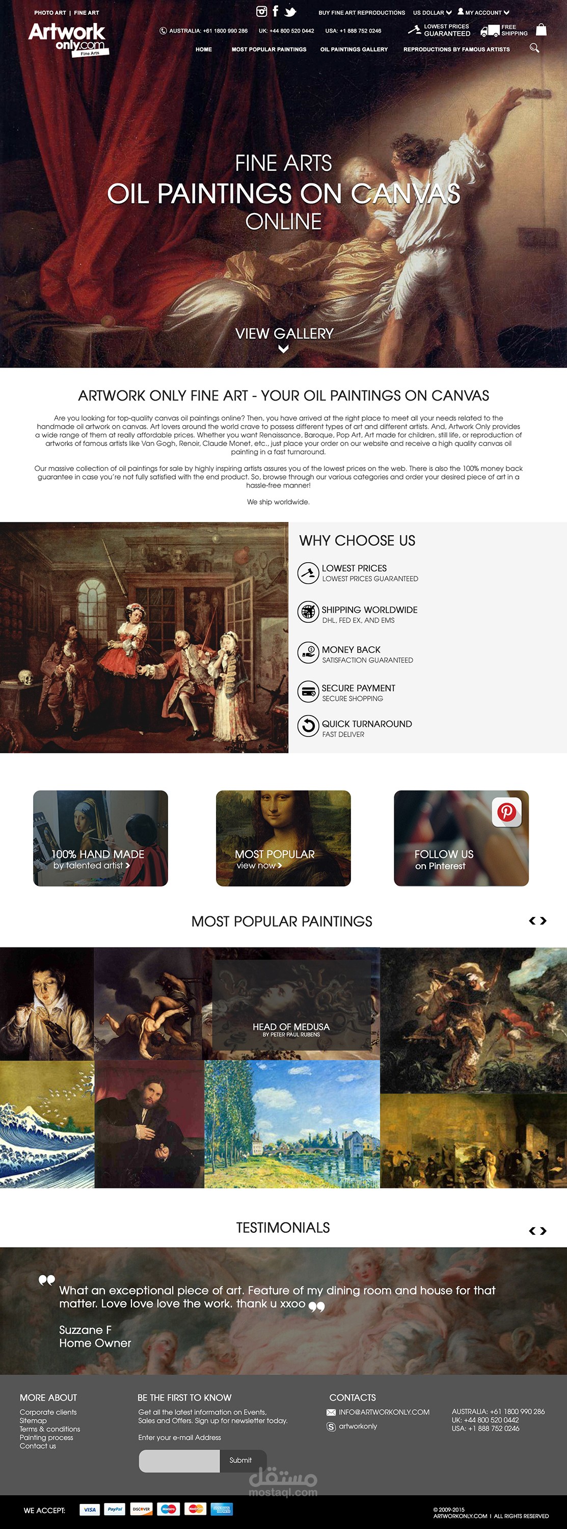 Website Layout Design