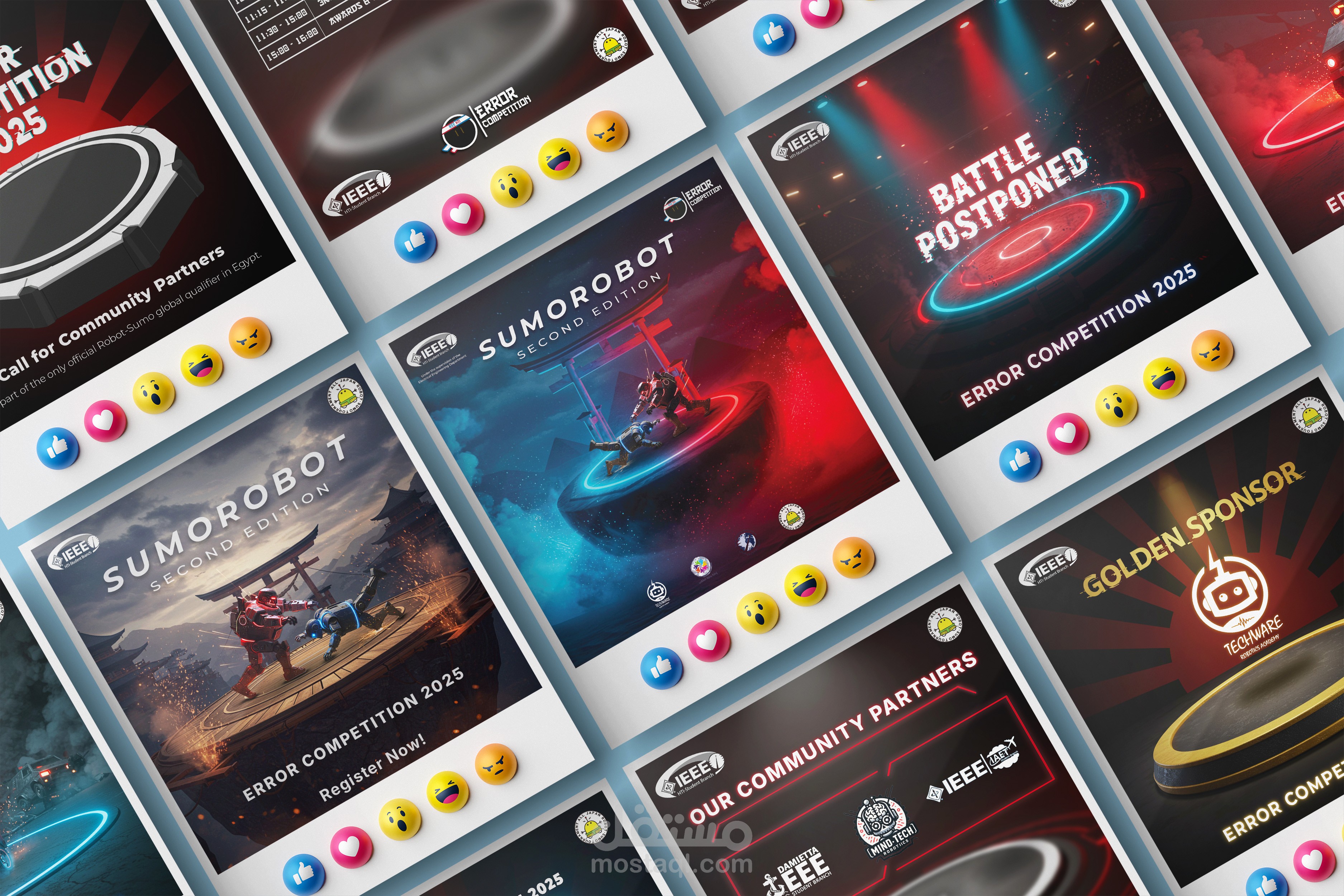 تصاميم سوشيال ميديا احترافيه لمسابقه