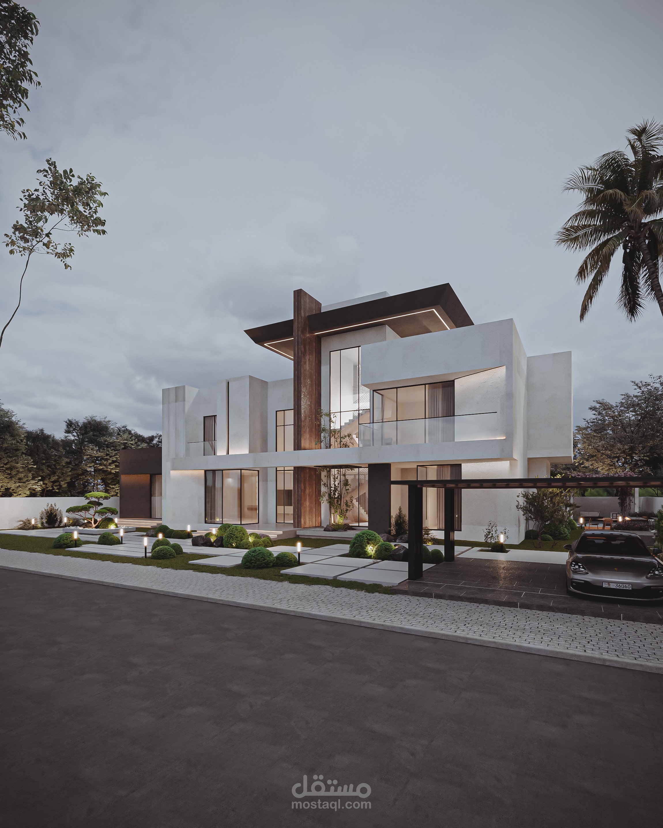 تصميم لڤيلا + لاندسكيب