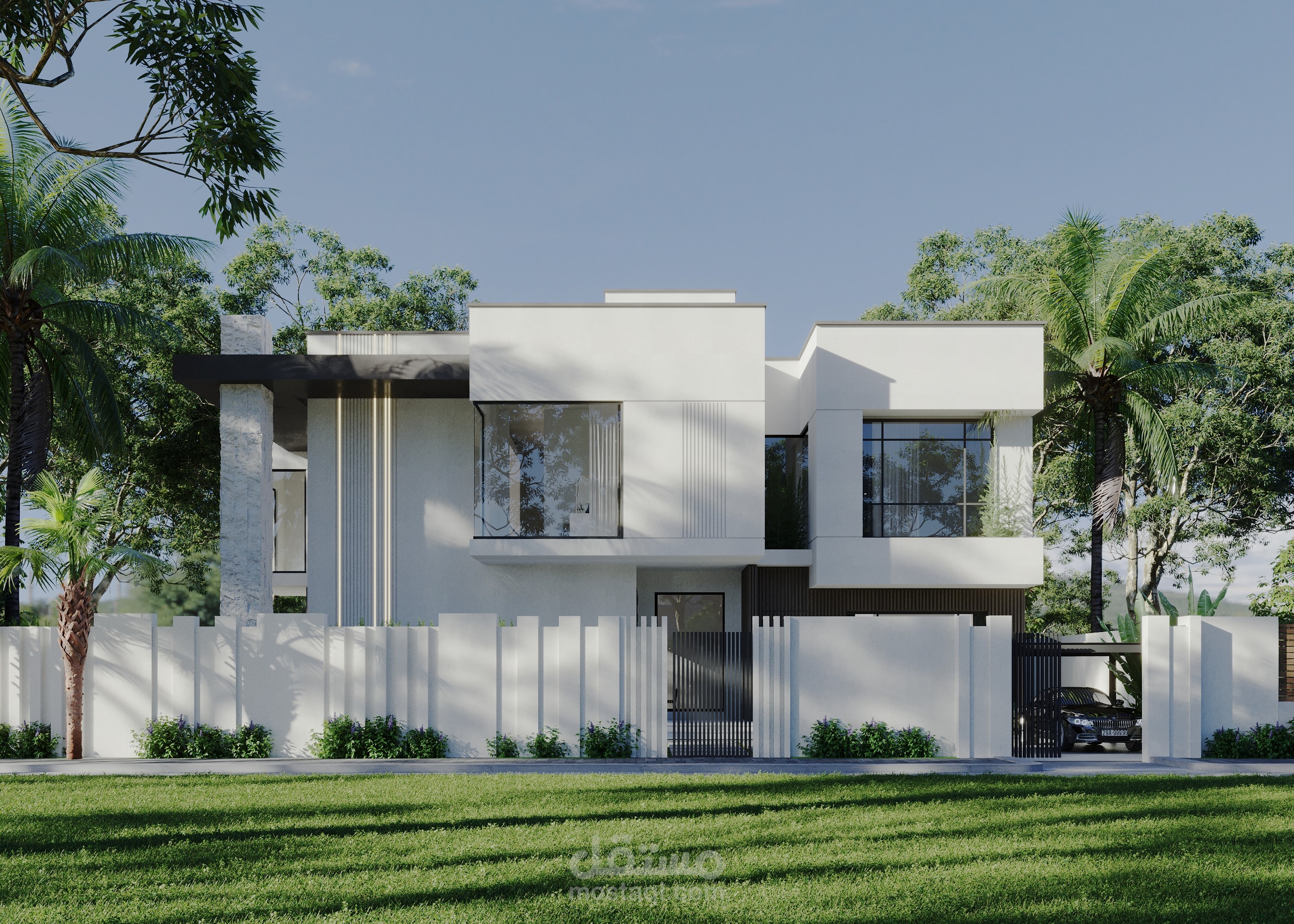 فيلا بطراز مودرن