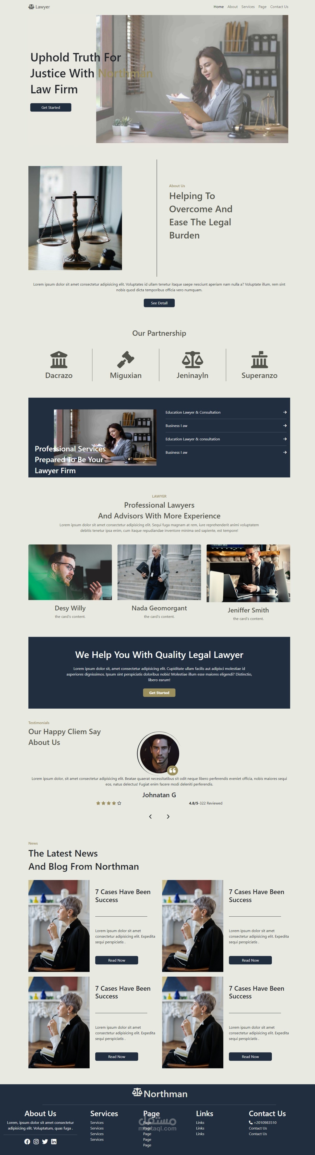 Lawyer Template