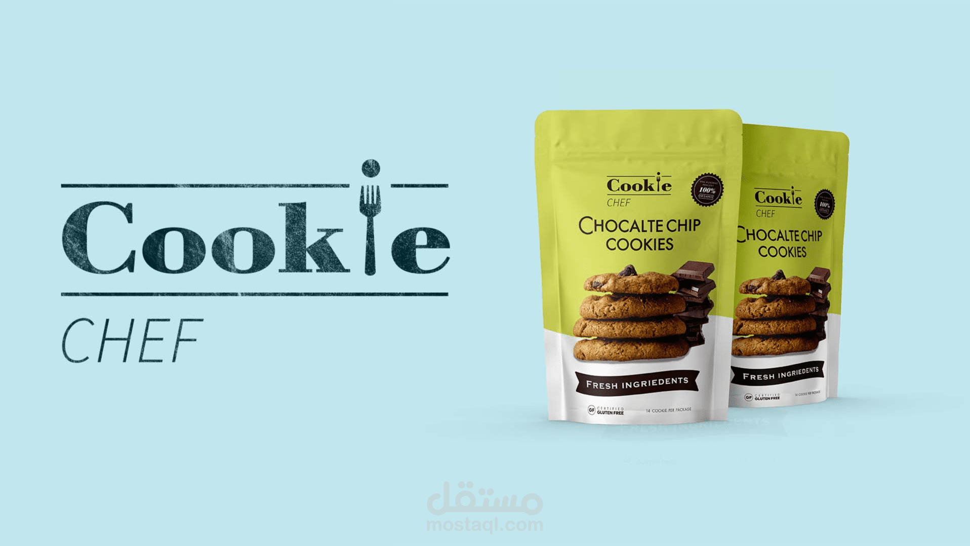 Cookie Chef Packaging, Logo Design