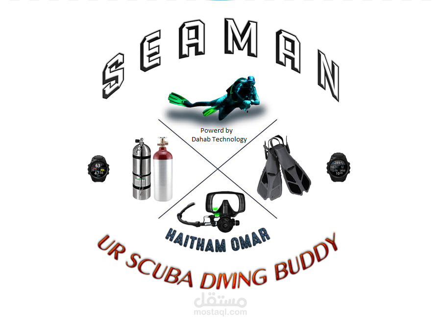 تصميم بوستر  Dive Center