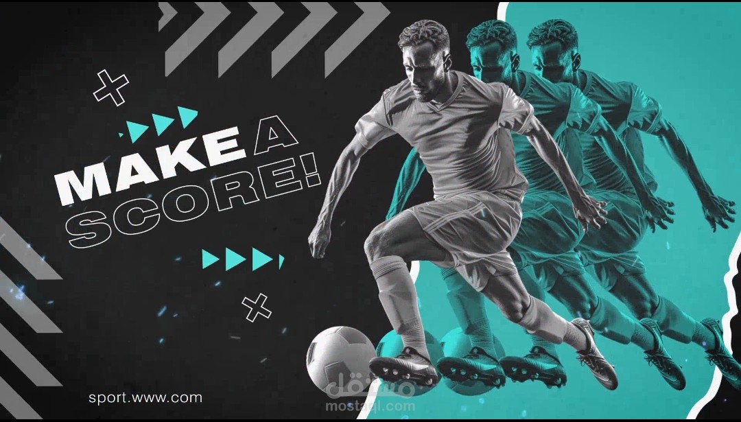 موشن جرافيك ستايل قنوات الرياضة