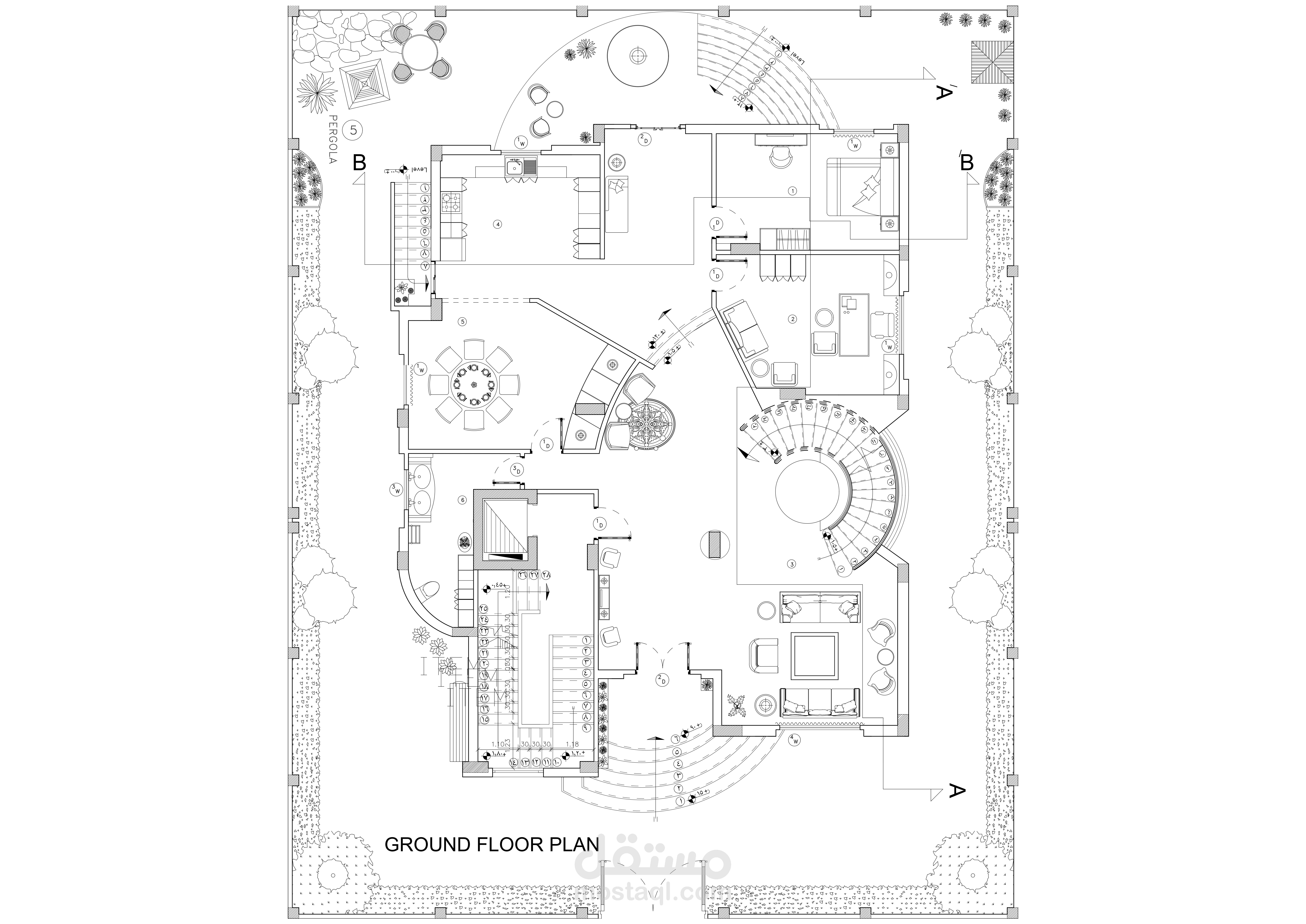 تصميم فيلا Villa