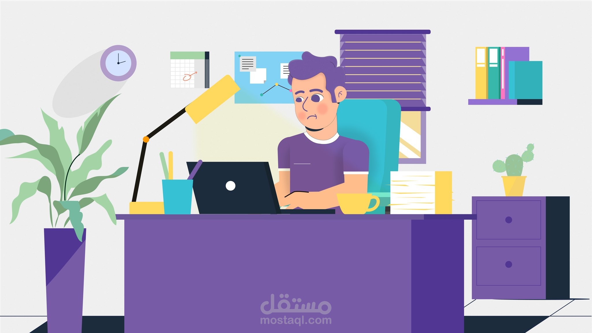 موشن جرافيك لتطبيق Club App