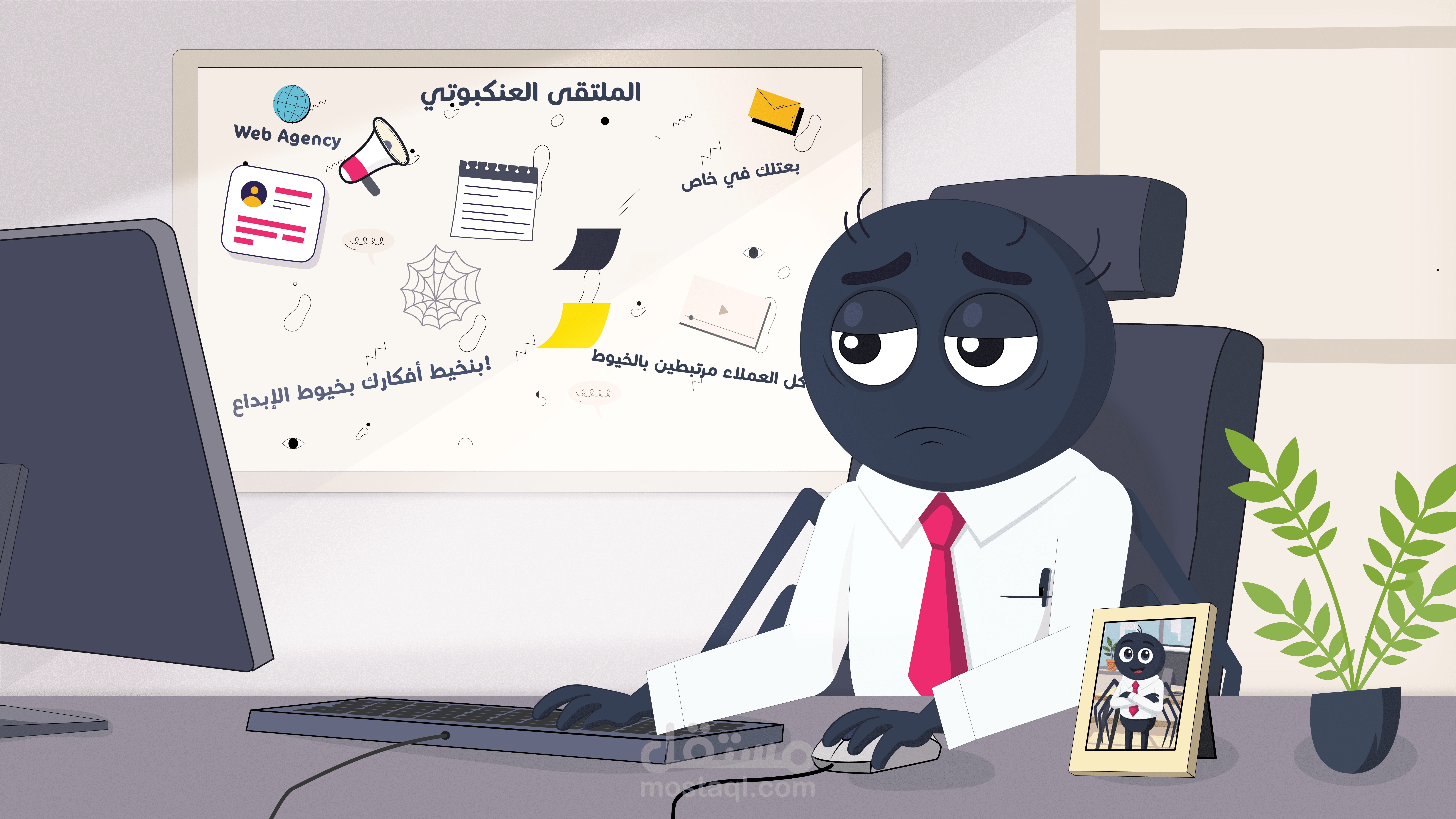 موشن جرافيك استديو عناكيب