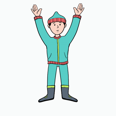 رسوم متحركة يدوية متكررة بسيطة