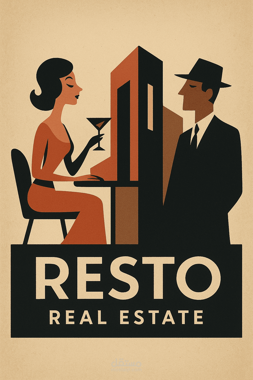 لوجو لشركة عقارات