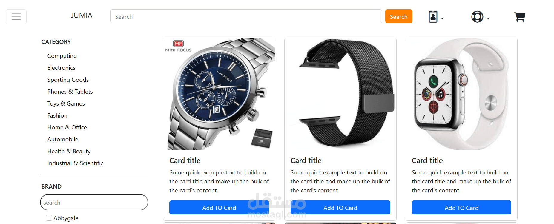 Jumia watch page