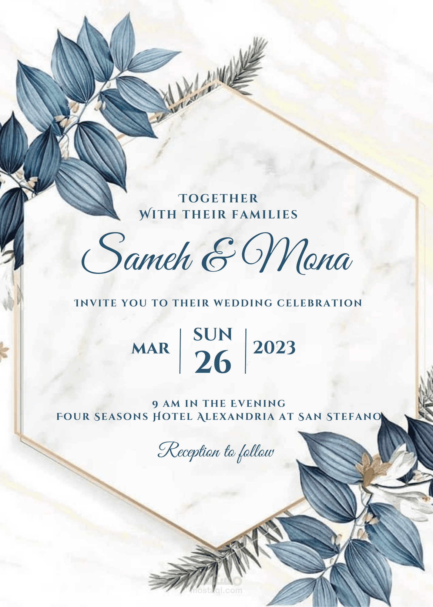 wedding invitation
