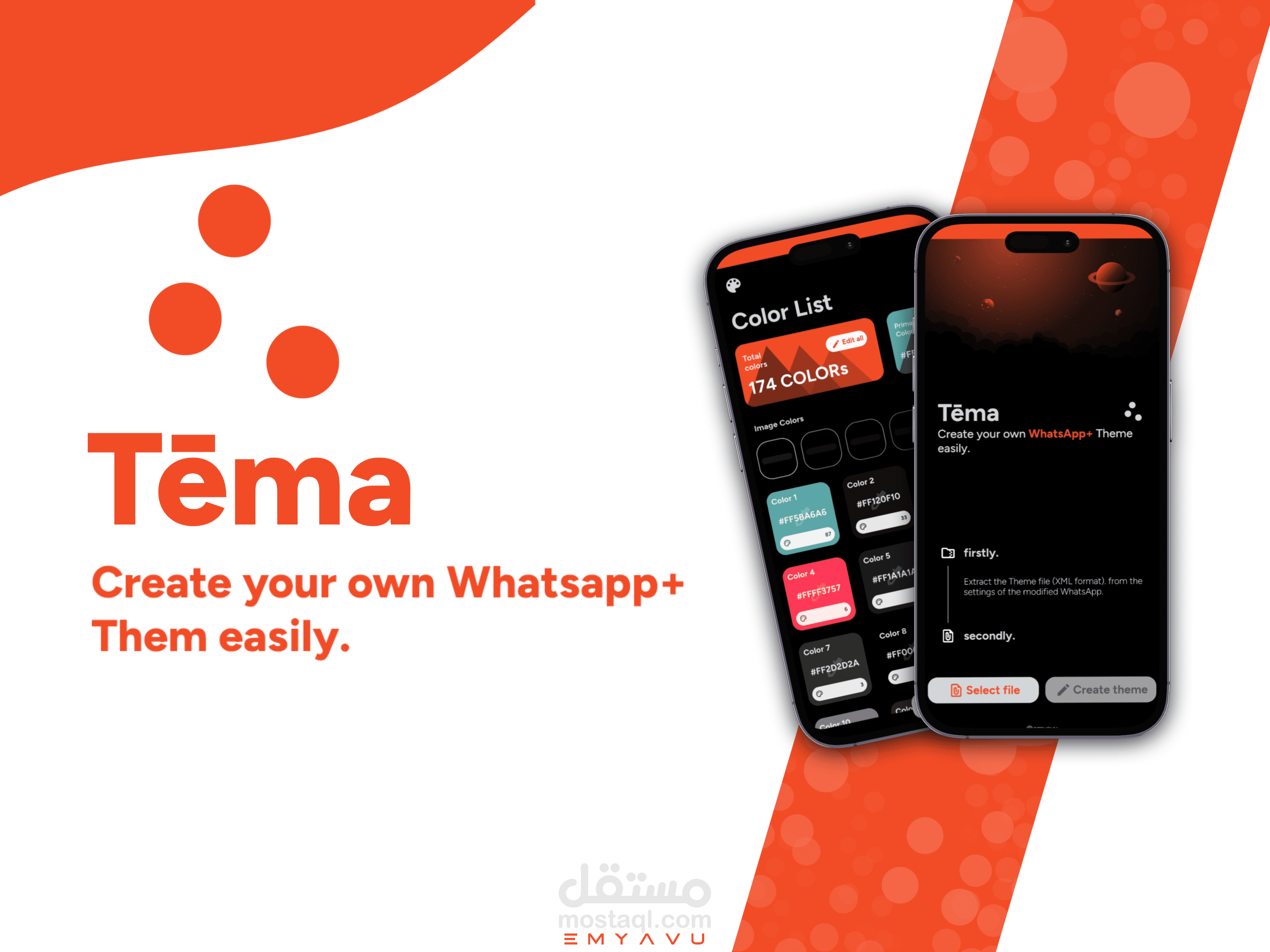 تطبيق لتعديل المظاهر الخاصة بواتساب بلس - Tēma