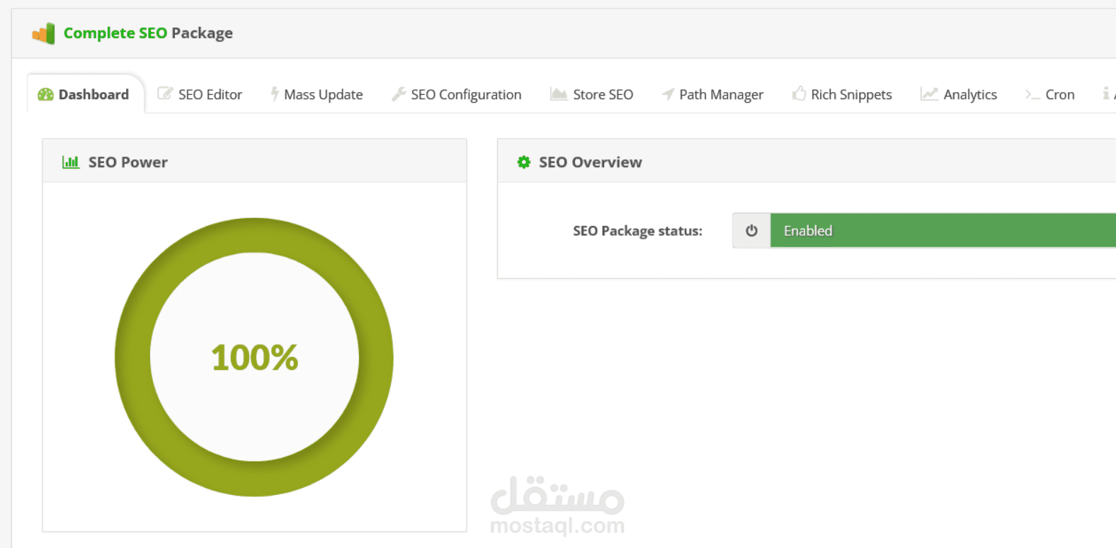 اعداد السيو SEO للمتاجر الاكترونية على الاوبن كارت