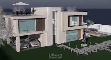 تصميم خارجي فيلا