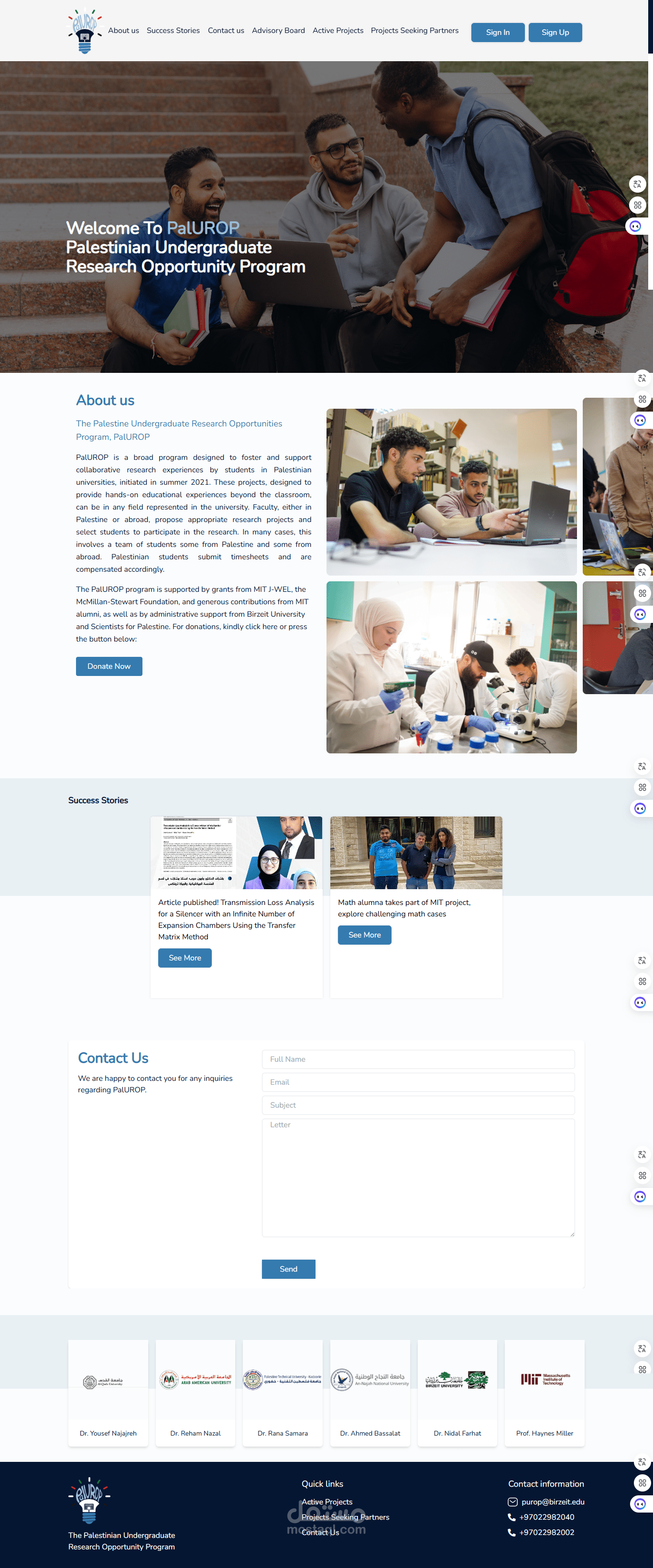 تصميم وبرمجة موقع للبحث العلمي باستخدام لغاتHtml5,Css3,Js , php laravel