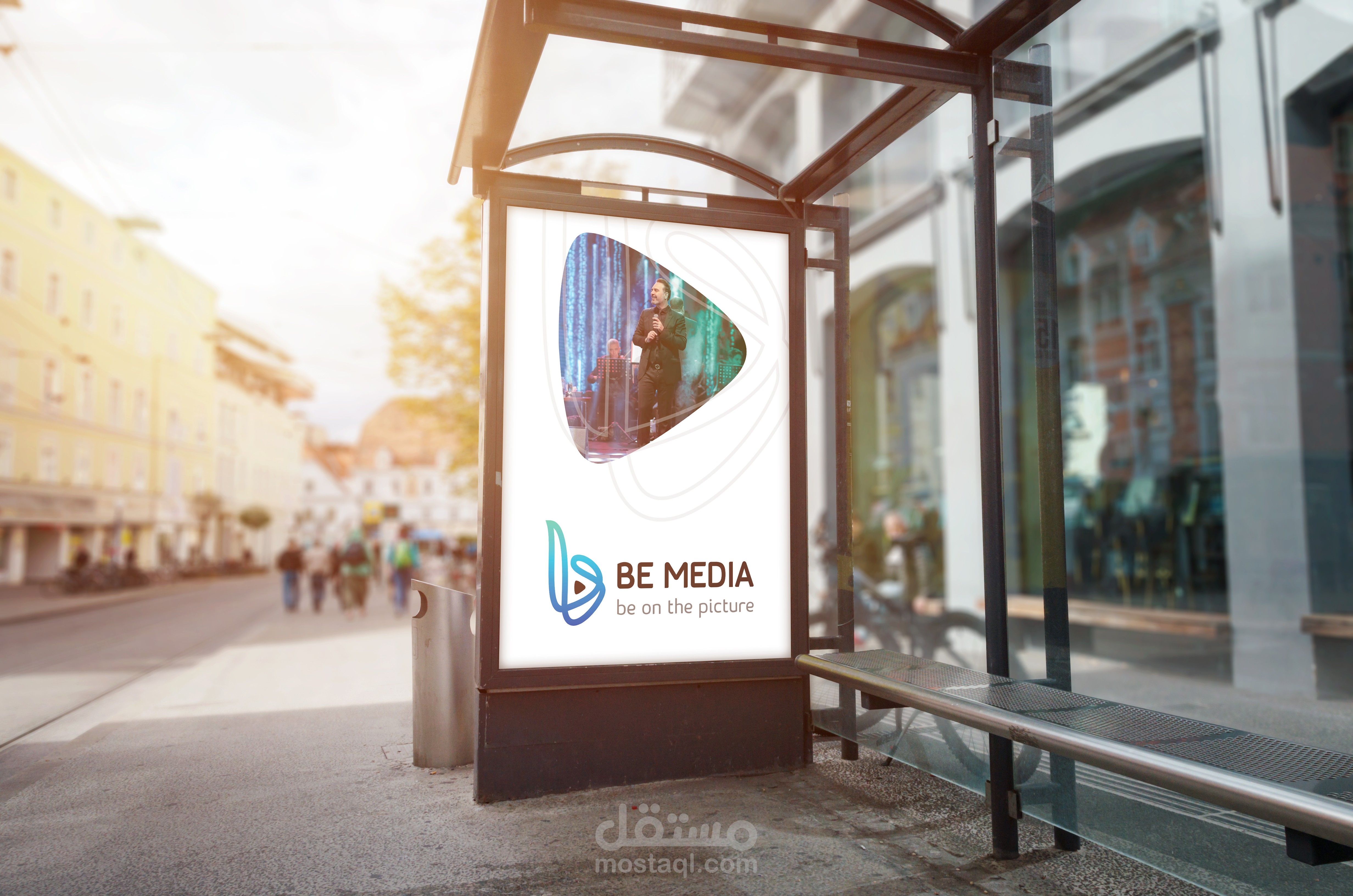 BE Media logo