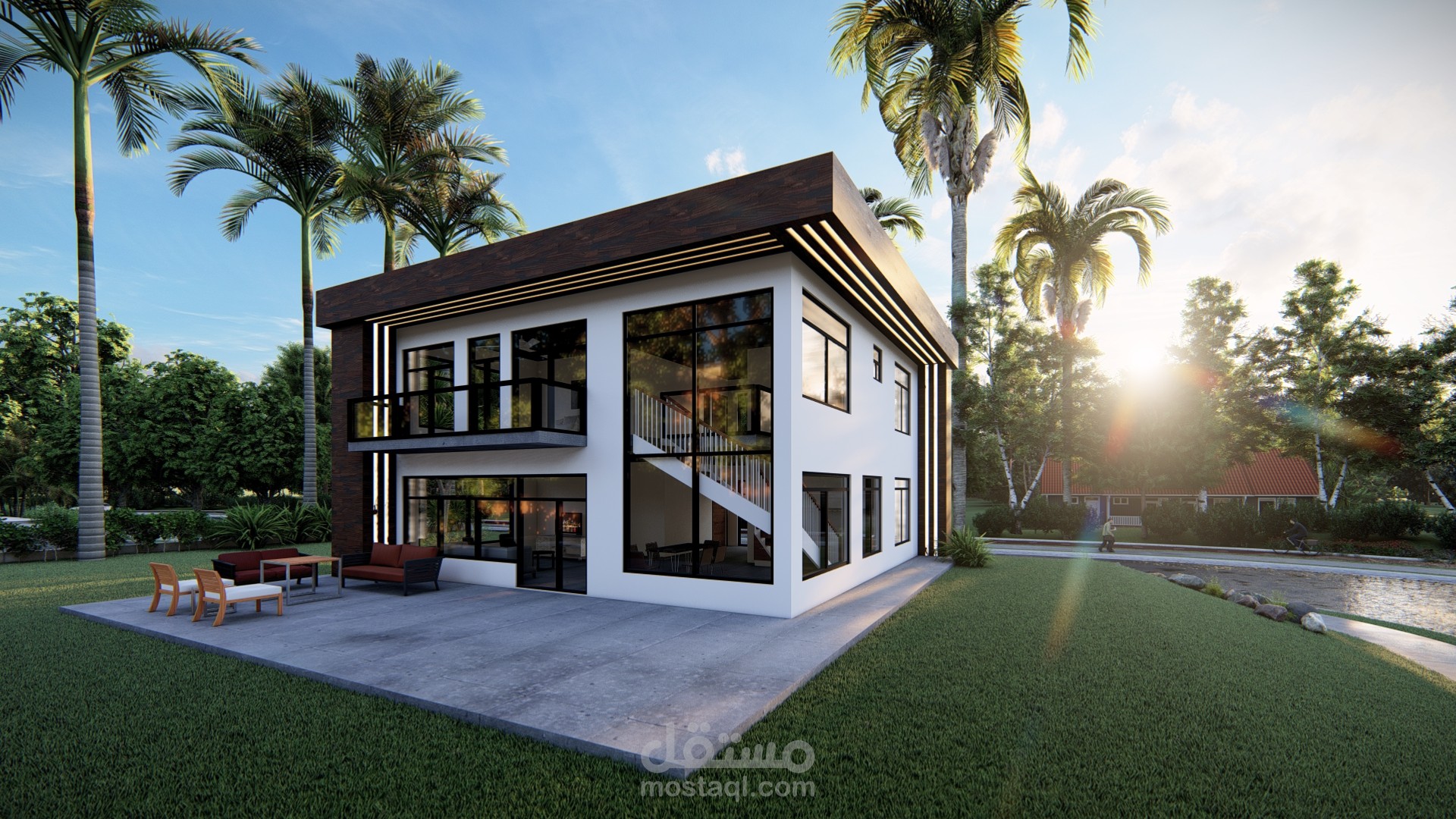 Architectural design and interior design