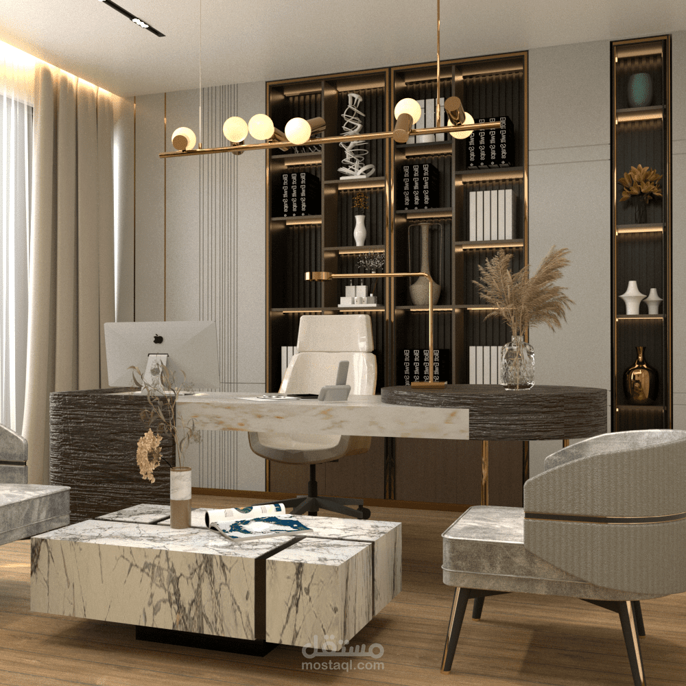 تصميم مكتب عصري