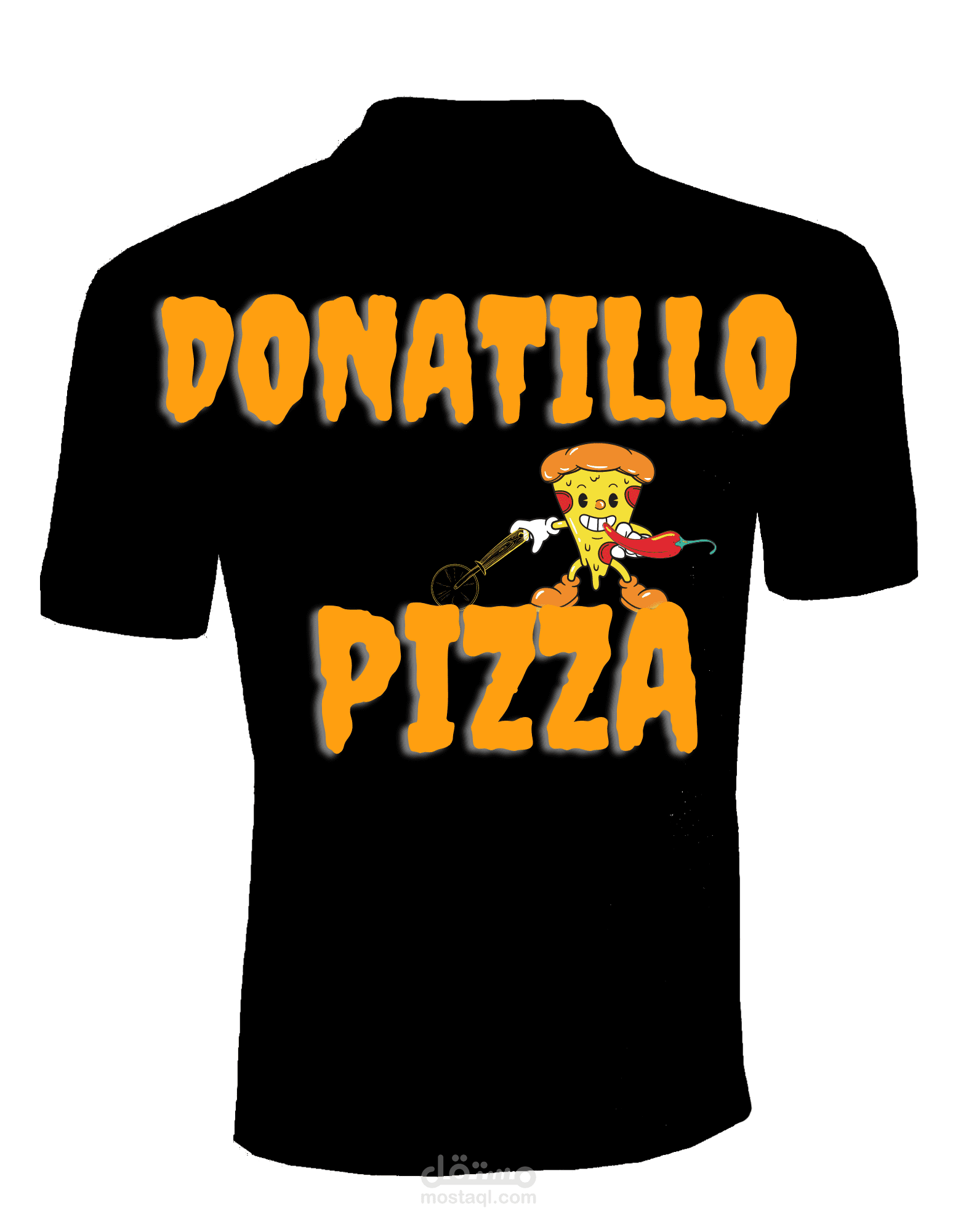 تصميم اقمصة محلات و شعارات في نفس الوقت