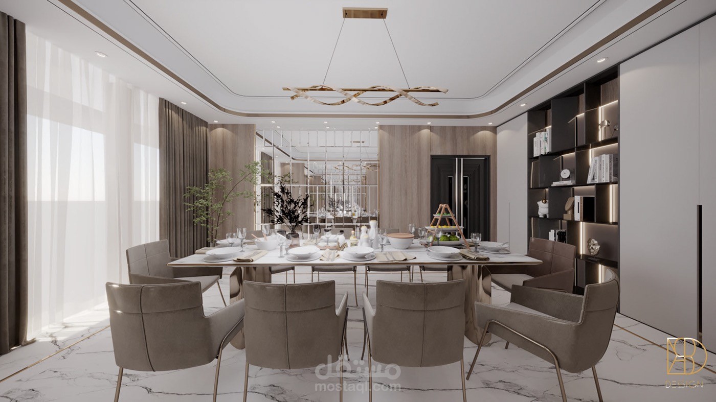 تصميم غرفة طعام