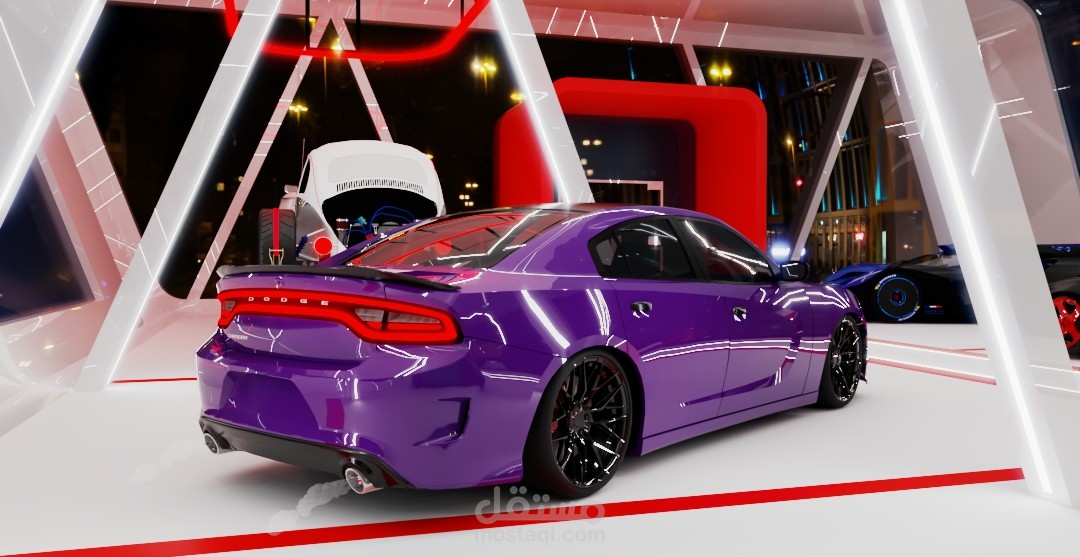 تصميم لمعرض سارات فخمة